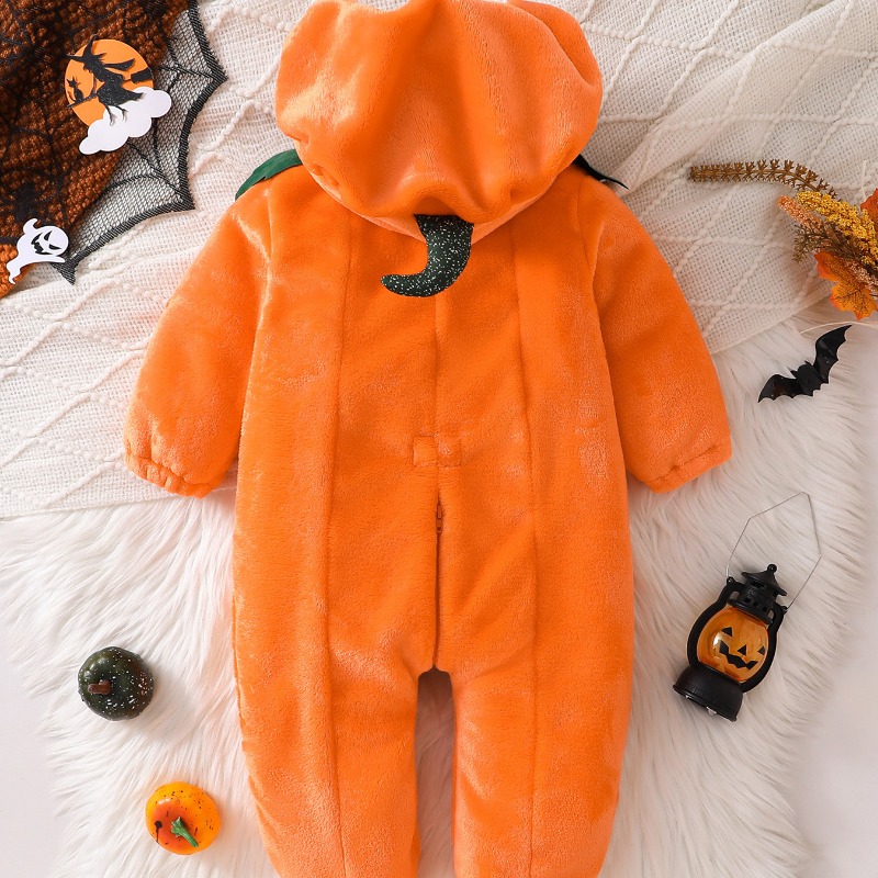 Newborn Baby Pumpkin Romper Ho - огляд і ціна Cotton Baby Onesies Zipper