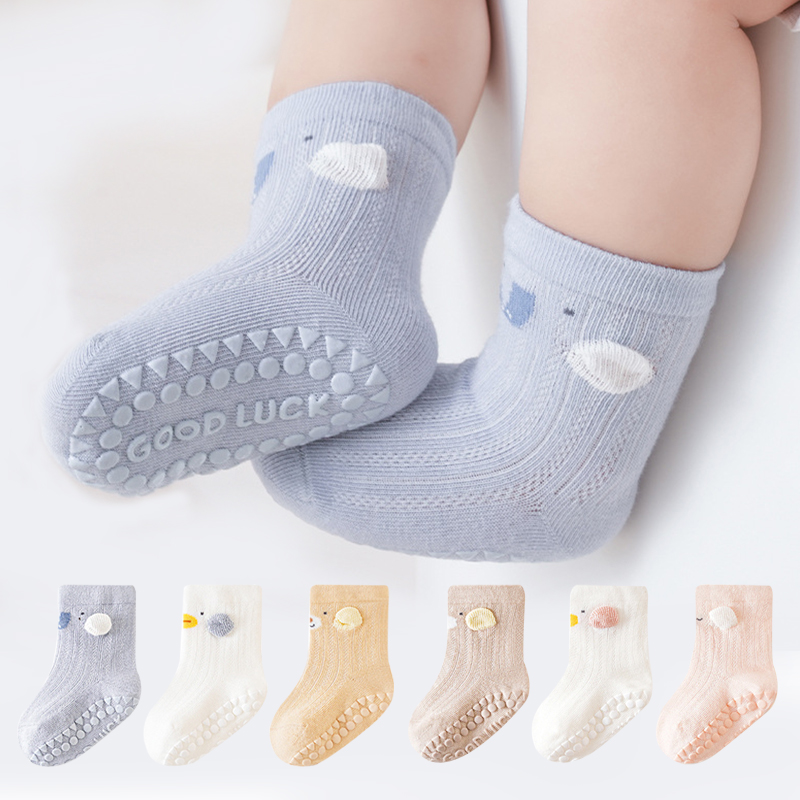 3 Pairs Cartoon Baby Floor Soc - огляд і ціна Unisex Baby Socks Non Slip