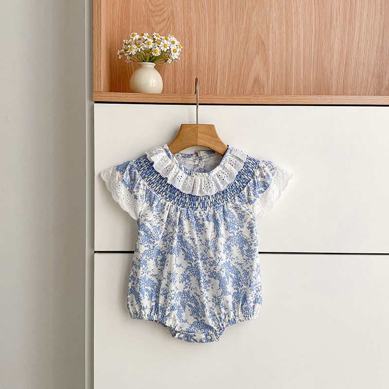 2026 New Summer Newborn Infant - огляд і ціна Newborn Baby Girl Romper Floral