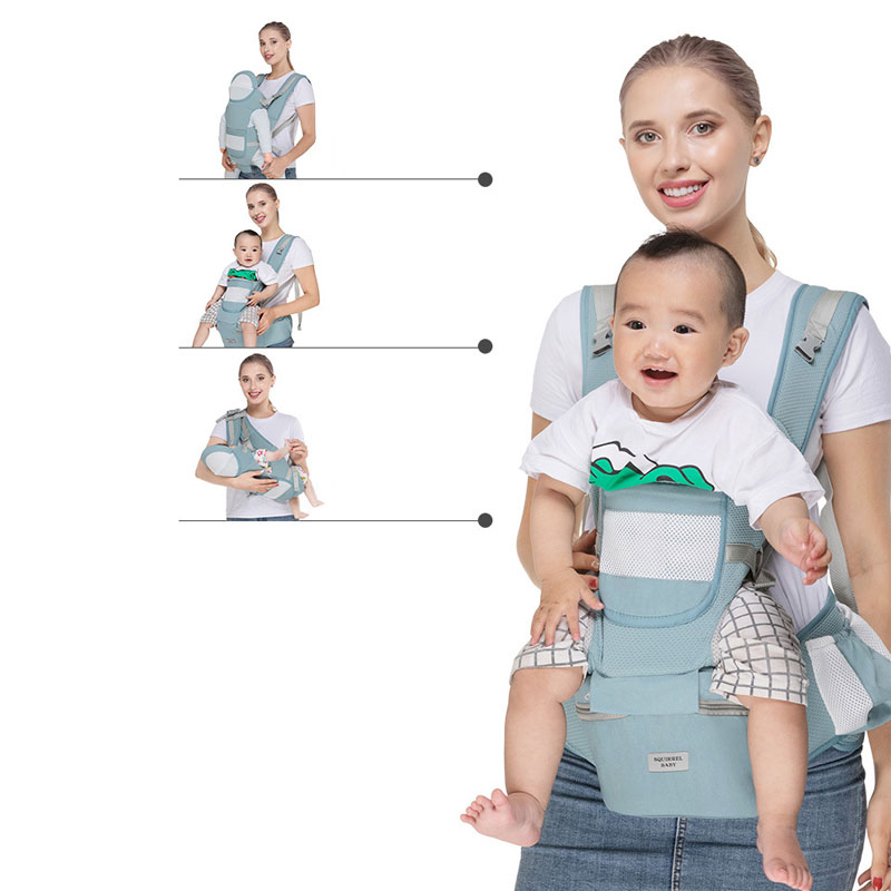 Baby Carrier With Waist Stool  - огляд і ціна Ergonomic Baby Carrier Newborn To Toddler