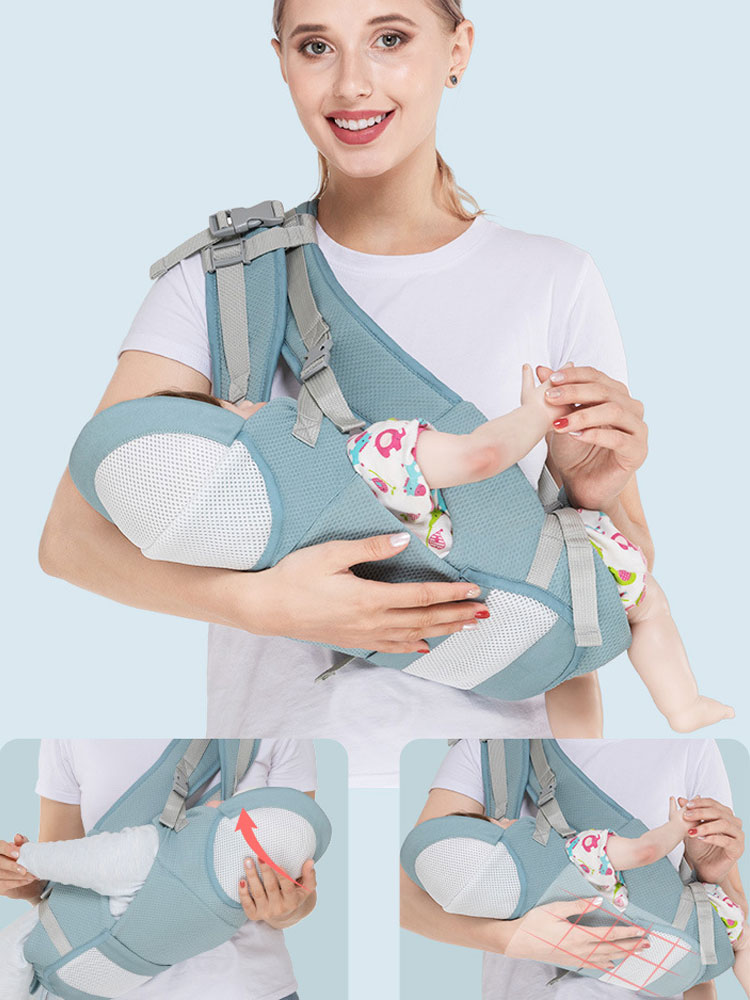 Baby Carrier With Waist Stool  - огляд і ціна Ergonomic Baby Carrier Newborn To Toddler