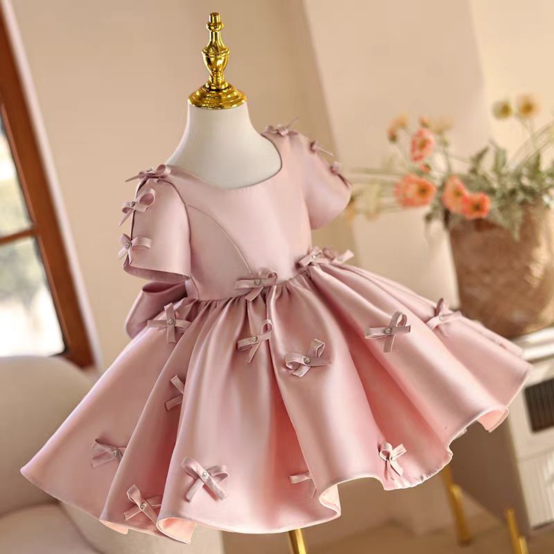 Jill Wish J720 Pink Flower Gir - огляд і ціна Toddler Girl Tulle Party Dress