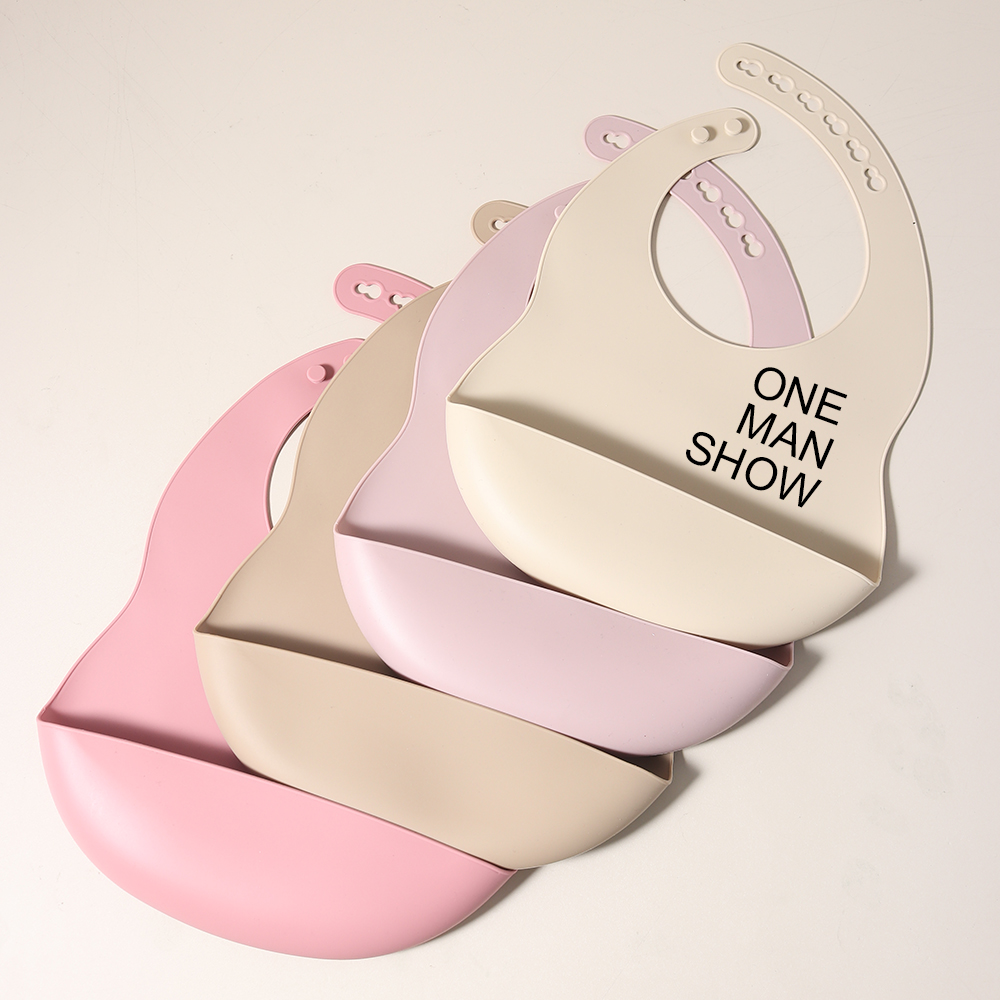 silicone bibs quote message wa - огляд і ціна Waterproof Baby Bibs Silicone