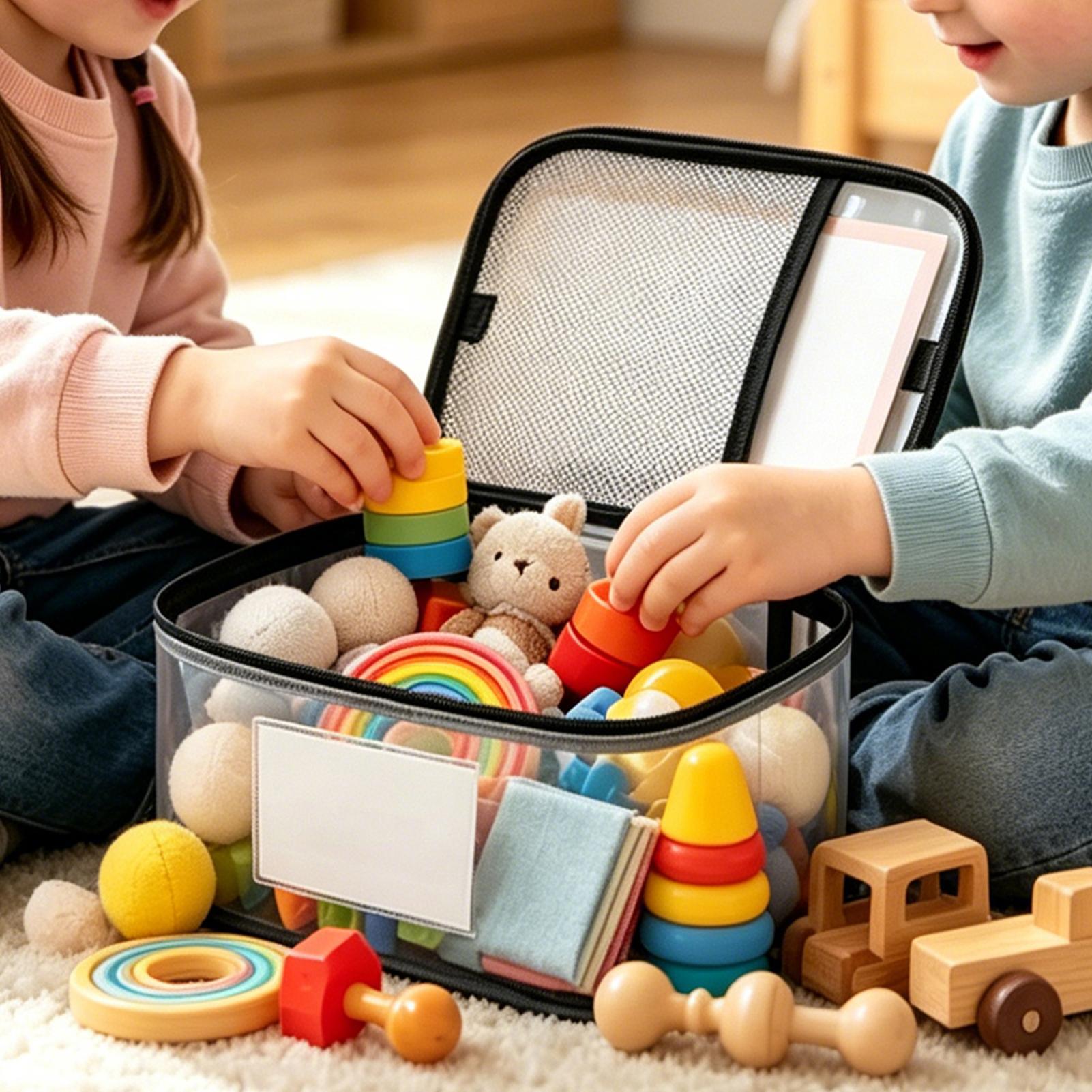 Toy Bags For Storage 6 Pieces  - огляд і ціна Nursery
