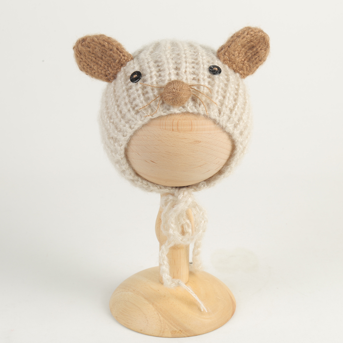 Knitted Beaver Newborn Photogr - огляд і ціна Infant Photography Props Outfit