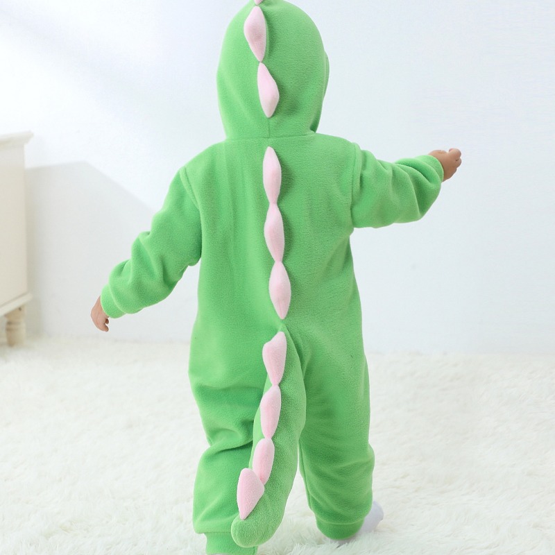 Newborn Baby Green Dinosaur Ro - огляд і ціна Cotton Baby Onesies Zipper