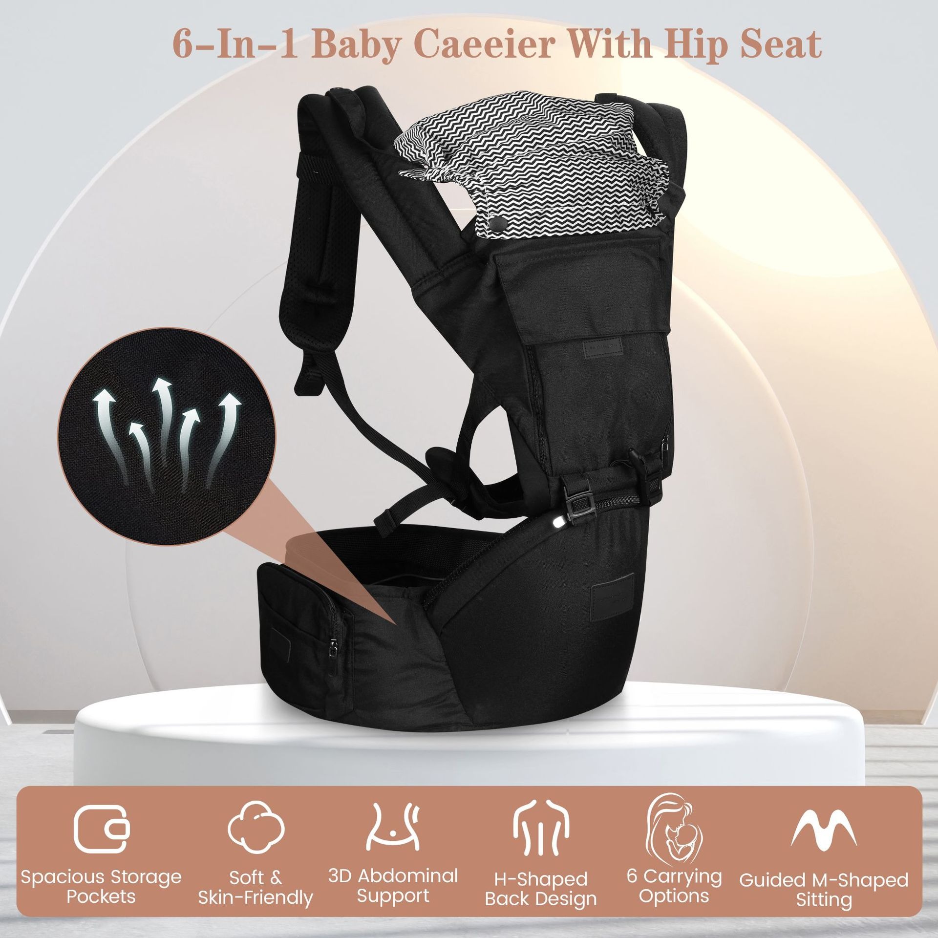 Baby Carrier with Hip Seat, Er - огляд і ціна Ergonomic Baby Carrier Newborn To Toddler