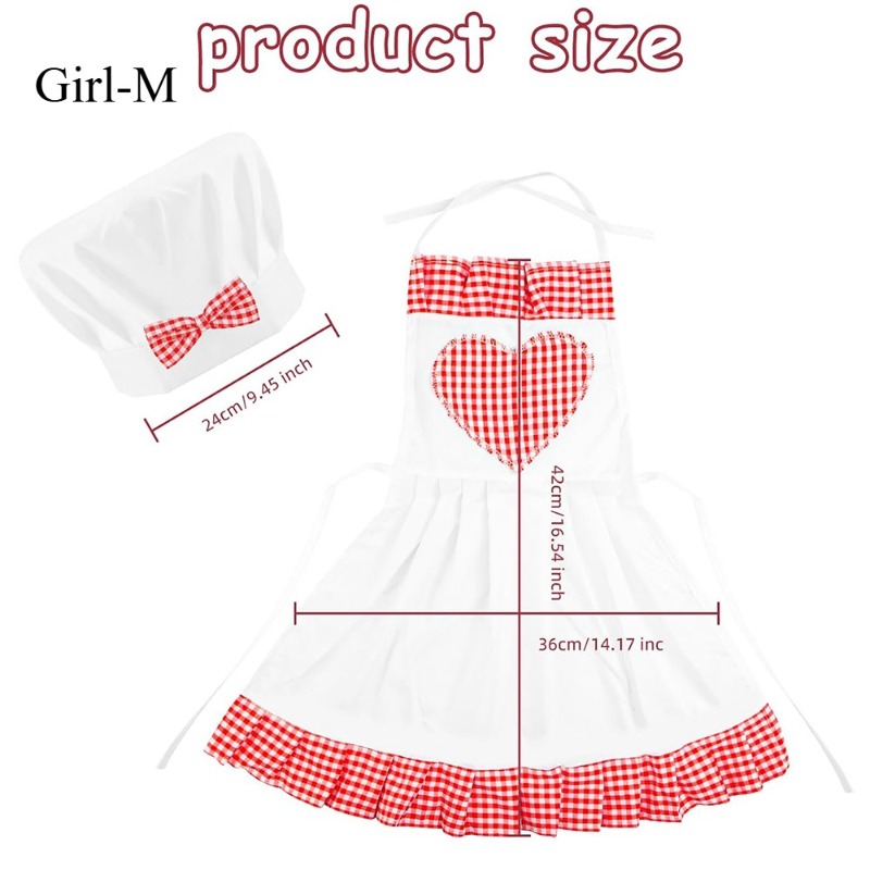 Red Gingham Baby Chef Costumes - огляд і ціна Infant Photography Props Outfit