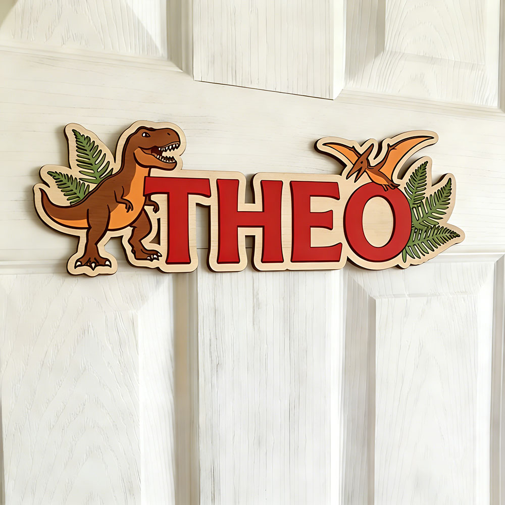 Personalized Dinosaur Name Sig - огляд і ціна Nursery