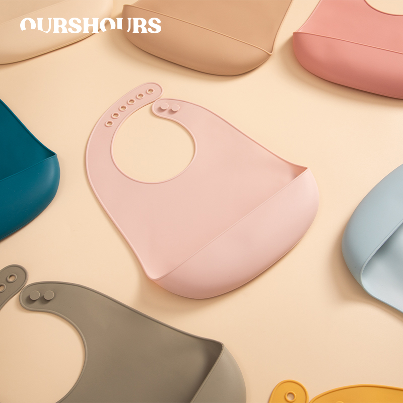Food Grade Baby Soft Silicone  - огляд і ціна Waterproof Baby Bibs Silicone