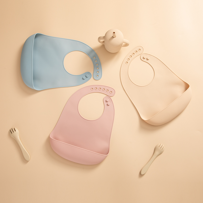 Food Grade Baby Soft Silicone  - огляд і ціна Waterproof Baby Bibs Silicone