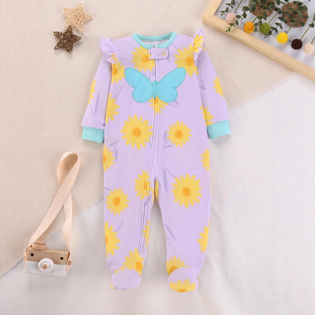 Newborn Baby Pure Cotton Rompe - огляд і ціна Cotton Baby Onesies Zipper