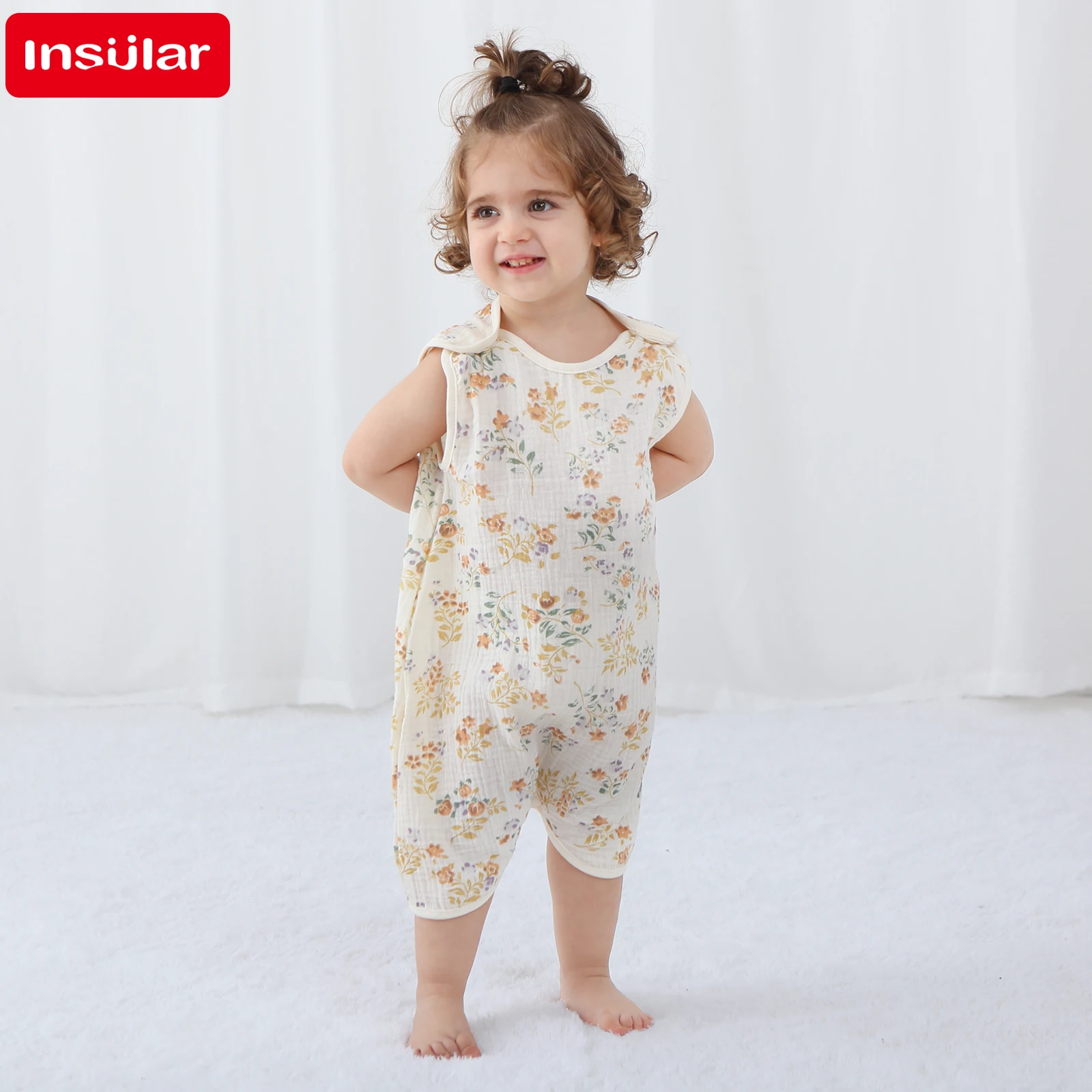 INSULAR Newborn Baby Girl Body - огляд і ціна Newborn Baby Girl Romper Floral