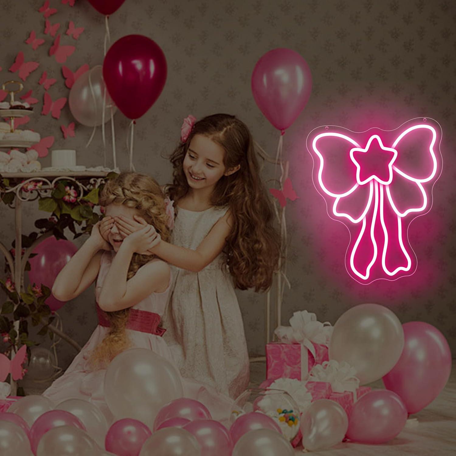 Bow Neon Signs USB Dimmable LE - огляд і ціна Nursery