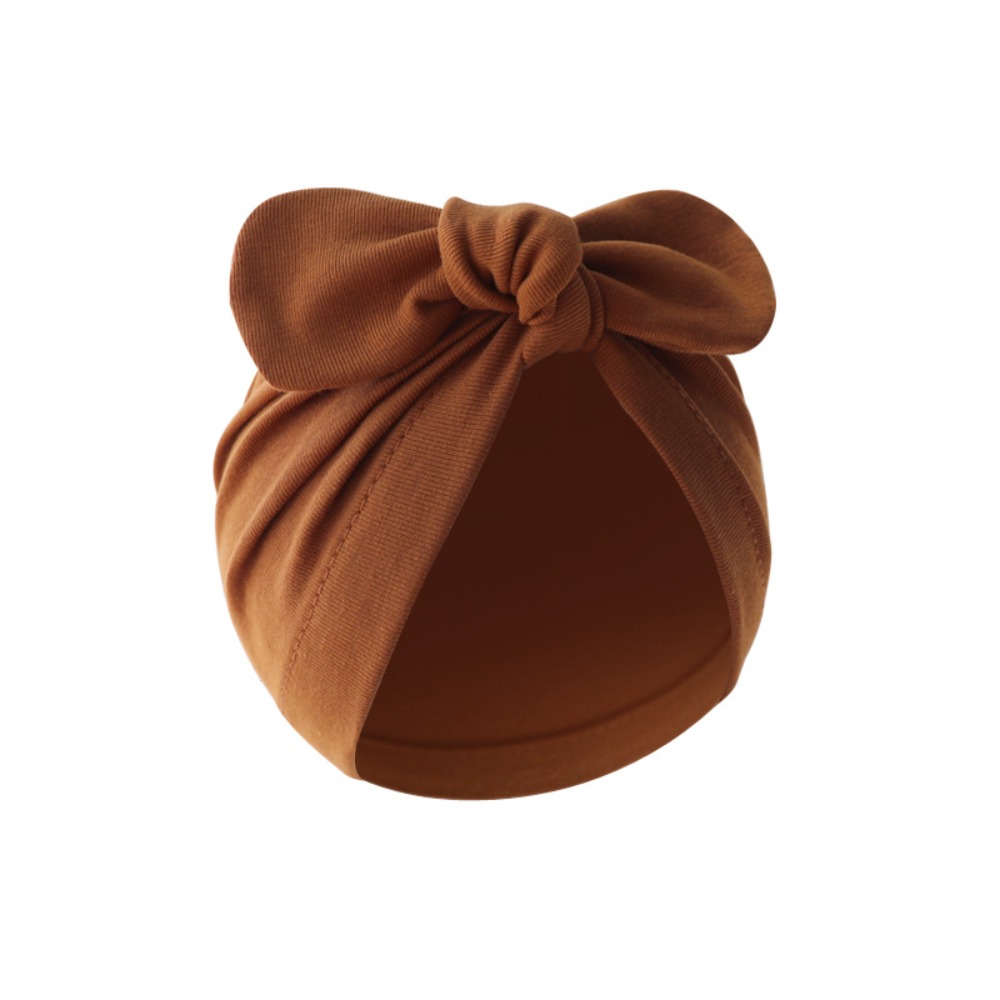 Cute Flower Knot Baby Hat Soli - огляд і ціна Infant Beanie Hat With Ears