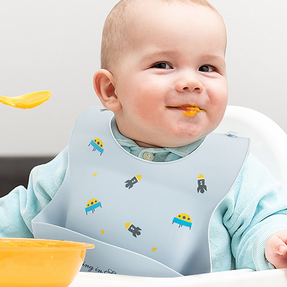 Baby Bibs Waterproof Soft Sili - огляд і ціна Waterproof Baby Bibs Silicone