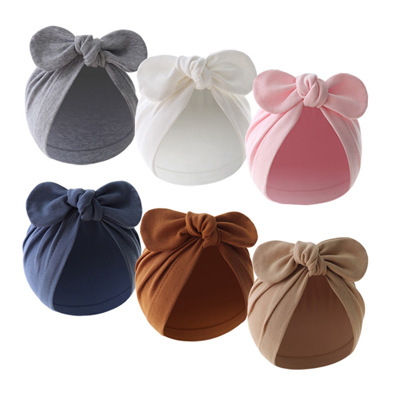Cute Bunny Ears Baby Turban Ha - огляд і ціна Infant Beanie Hat With Ears