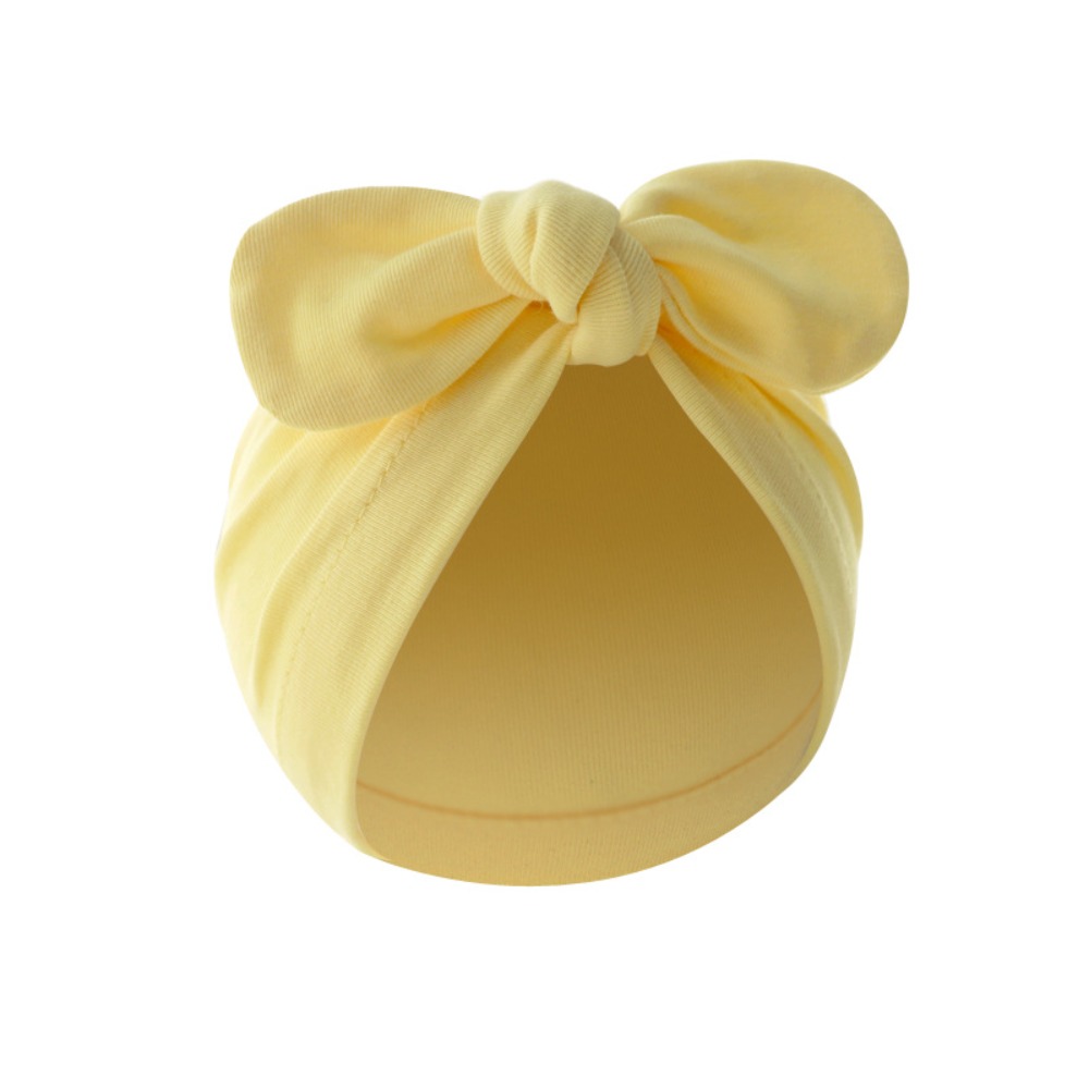 Cute Flower Knot Hat Cotton So - огляд і ціна Infant Beanie Hat With Ears