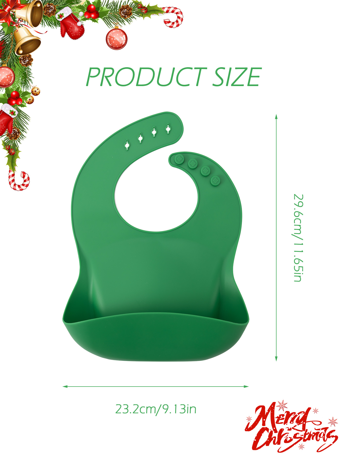 Color Kids 1PC Waterproof Sili - огляд і ціна Waterproof Baby Bibs Silicone